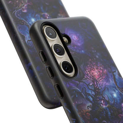 Trippy Psychedelic Alien Landscape Phone Case - Vibrant Abstract Design for iPhone, Samsung Galaxy and Google Pixel Devices