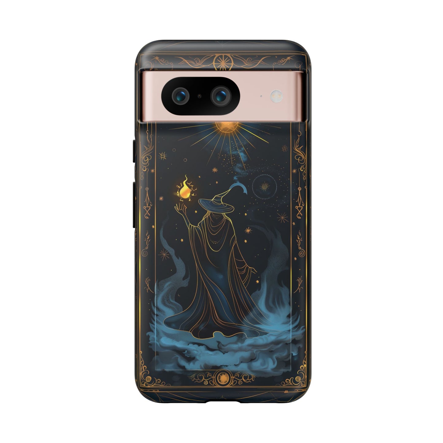 Enchanted Wizard Spellcaster Galaxy Phone Case - Mystical Wizardry Art For iPhone, Samsung Galaxy, and Google Pixel Devices