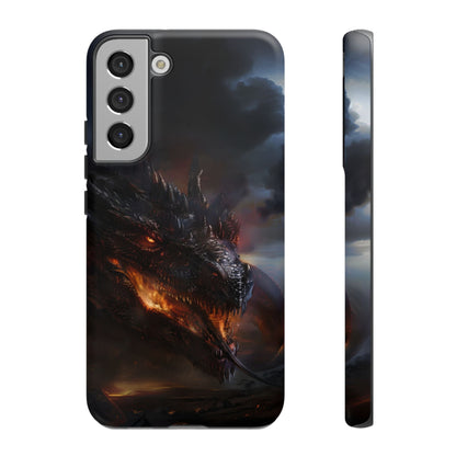 Fiery Dragon Phone Case - Epic Fantasy Art for iPhone, Samsung Galaxy, and Google Pixel Devices