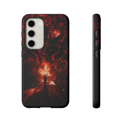 The Road to Hell Phone Case – Gothic Demon and Devil Design for iPhone, Samsung Galaxy, and Google Pixel Devices