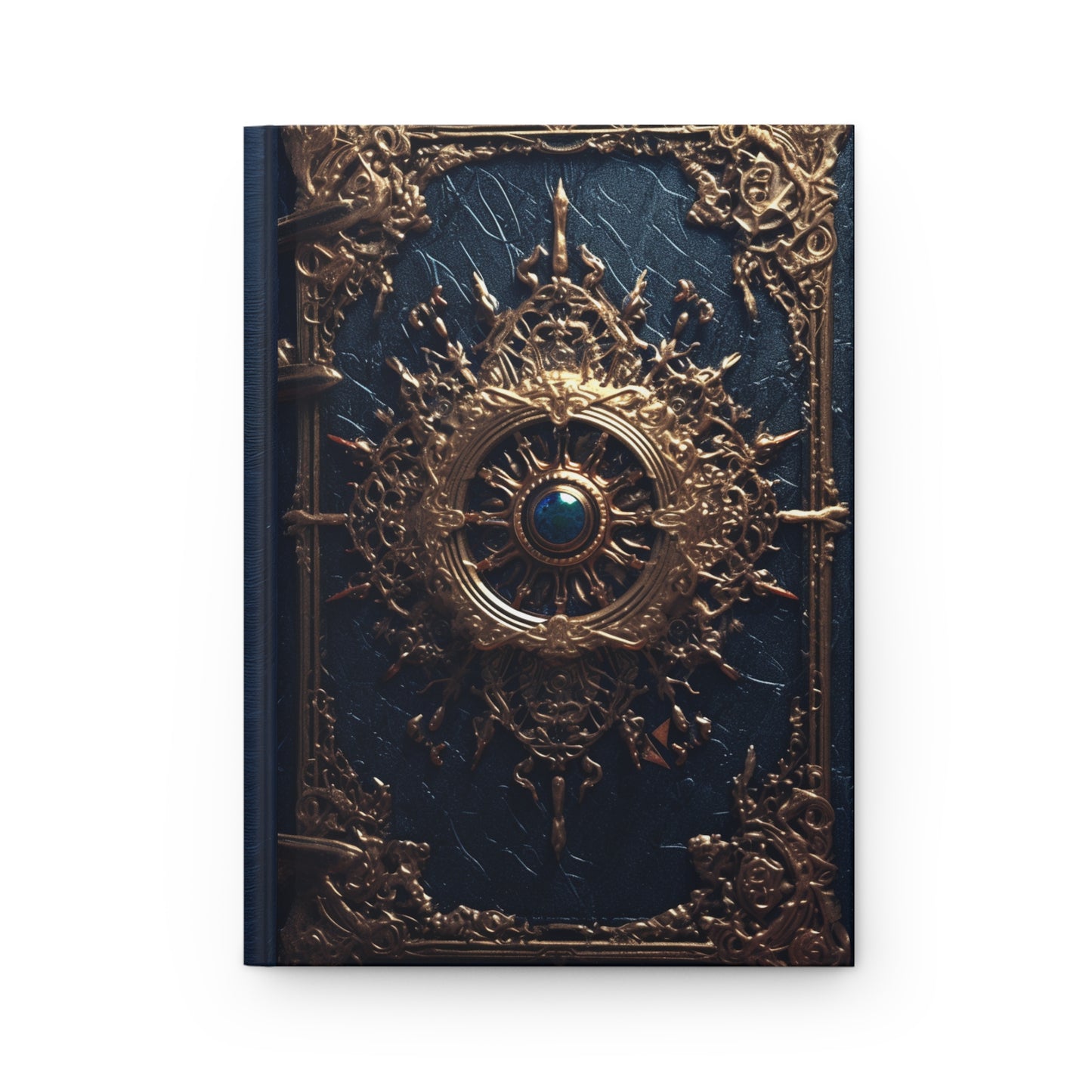 Blue Gothic Hardcover Notebook – Mystical Journal for Witchcraft and Occult Magic