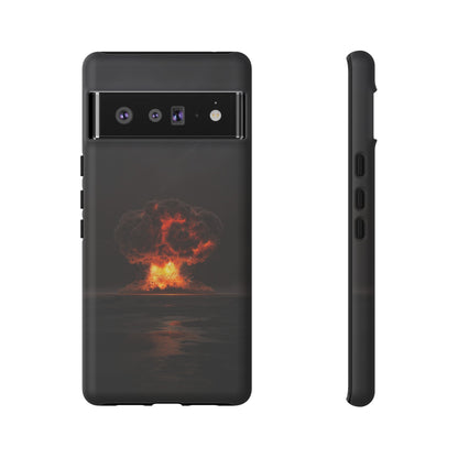 Atomic Explosion Phone Case - Dramatic Mushroom Cloud Design for iPhone and Samsung Galaxy Devices