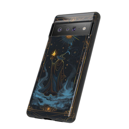 Enchanted Wizard Spellcaster Galaxy Phone Case - Mystical Wizardry Art For iPhone, Samsung Galaxy, and Google Pixel Devices