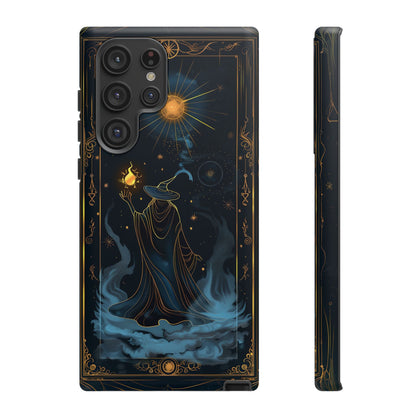 Enchanted Wizard Spellcaster Galaxy Phone Case - Mystical Wizardry Art For iPhone, Samsung Galaxy, and Google Pixel Devices