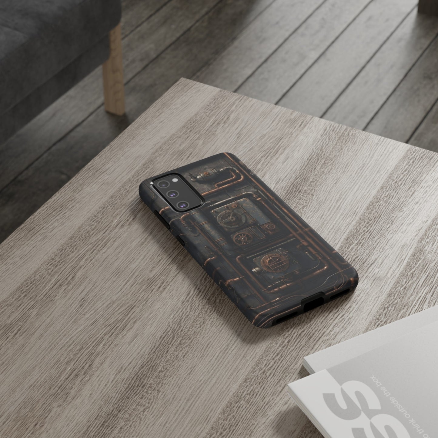 Diesel Punk Phone Case – Industrial Retro-Futuristic Design for iPhone, Samsung Galaxy, and Google Pixel Devices