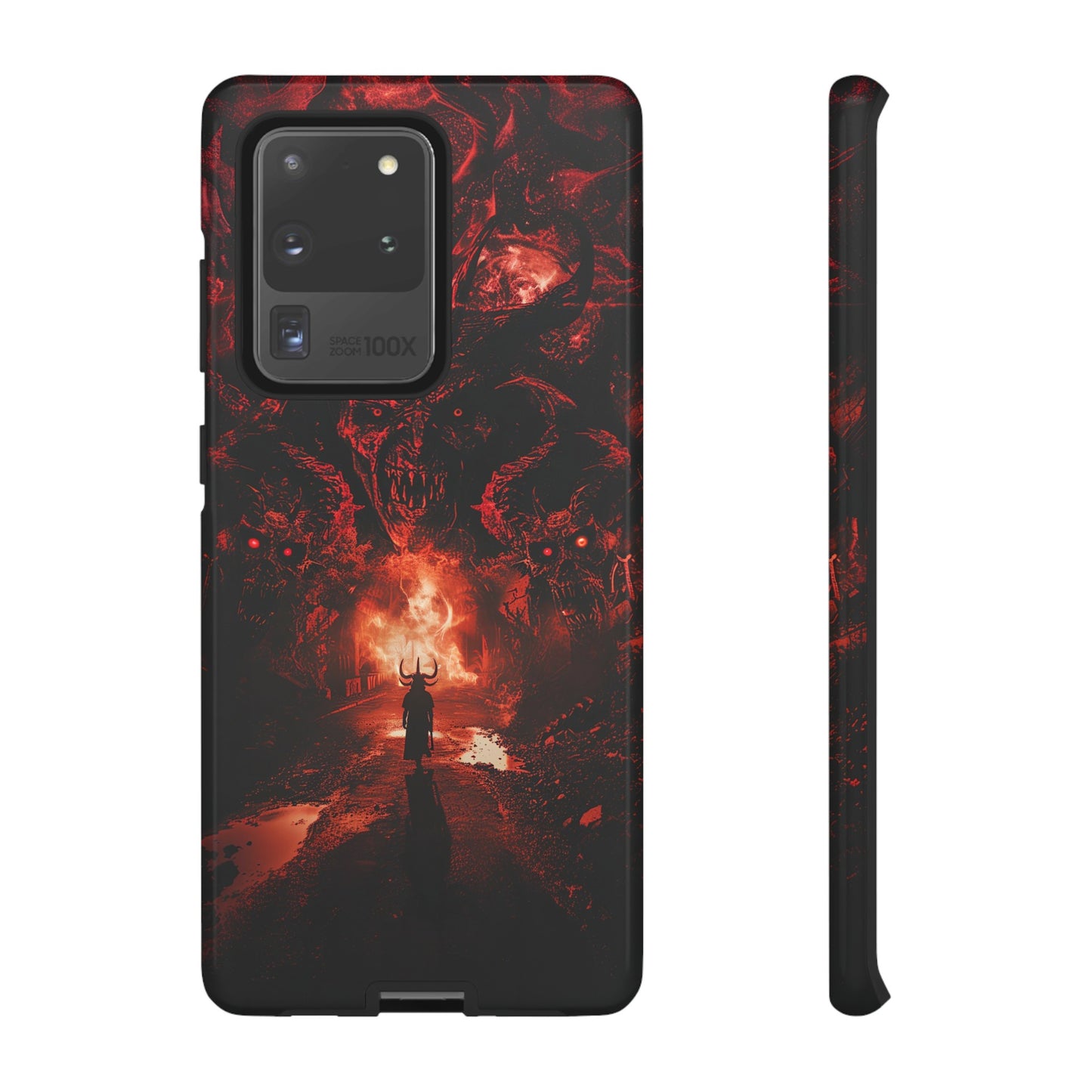 The Road to Hell Phone Case – Gothic Demon and Devil Design for iPhone, Samsung Galaxy, and Google Pixel Devices