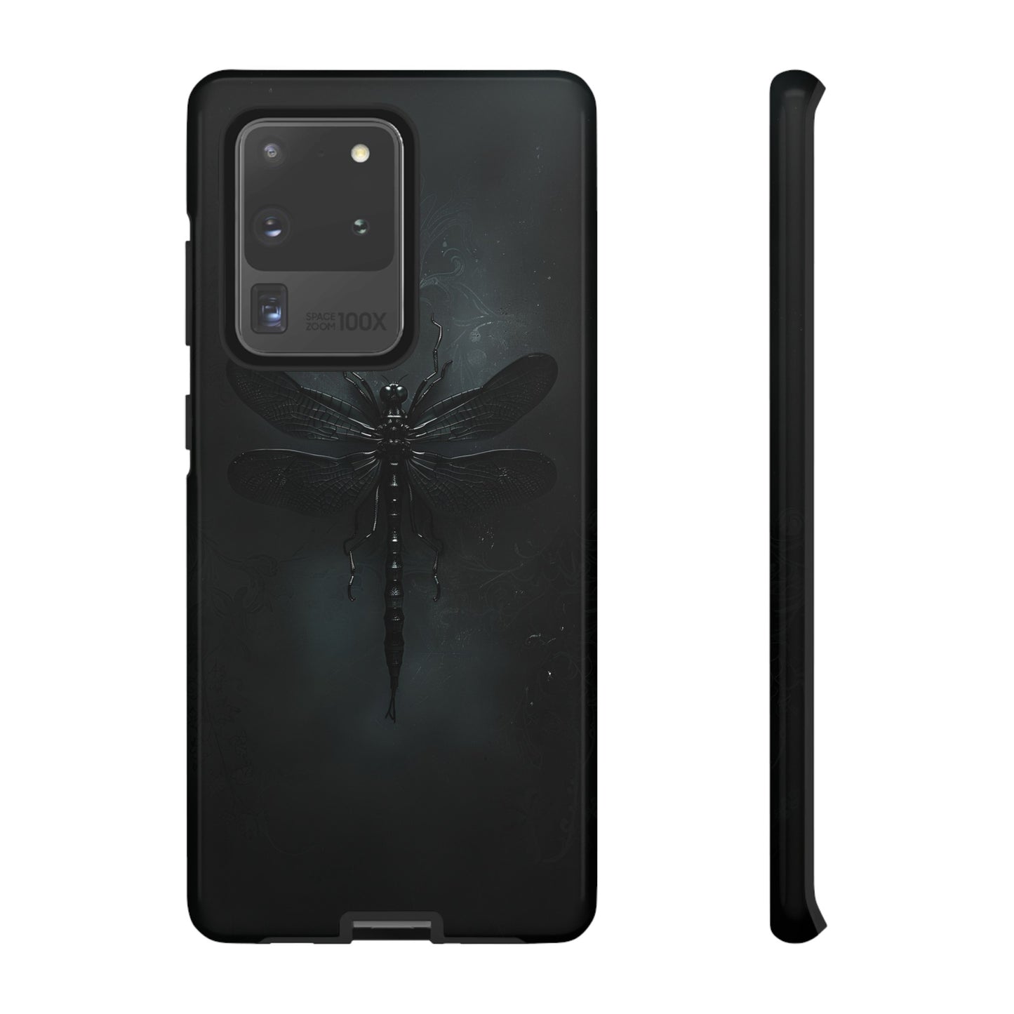 Gothic Dragonfly Phone Case – Dark Elegance Design for iPhone, Samsung Galaxy, and Google Pixel Devices