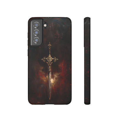 Epic Sword of Legends Phone Case - Dark Fantasy Art for iPhone, Samsung Galaxy, and Google Pixel Devices