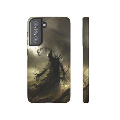 Dark Spirit Phone Case – Grim Reaper Haunting Design for iPhone, Samsung Galaxy, and Google Pixel Devices