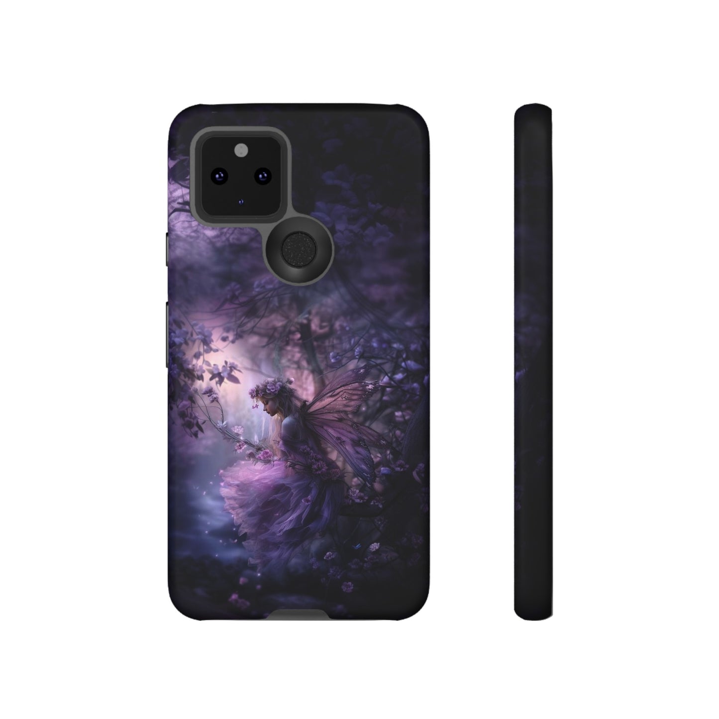 Fairy in the Moonlight Phone Case - Magical Night Scene for iPhone, Samsung Galaxy, Google Pixel Devices - Enchanted Fantasy Art