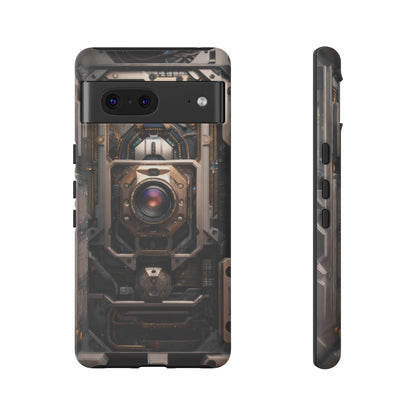 Cyberpunk Phone Case – Futuristic Tech Design for iPhone, Samsung Galaxy, and Google Pixel Devices