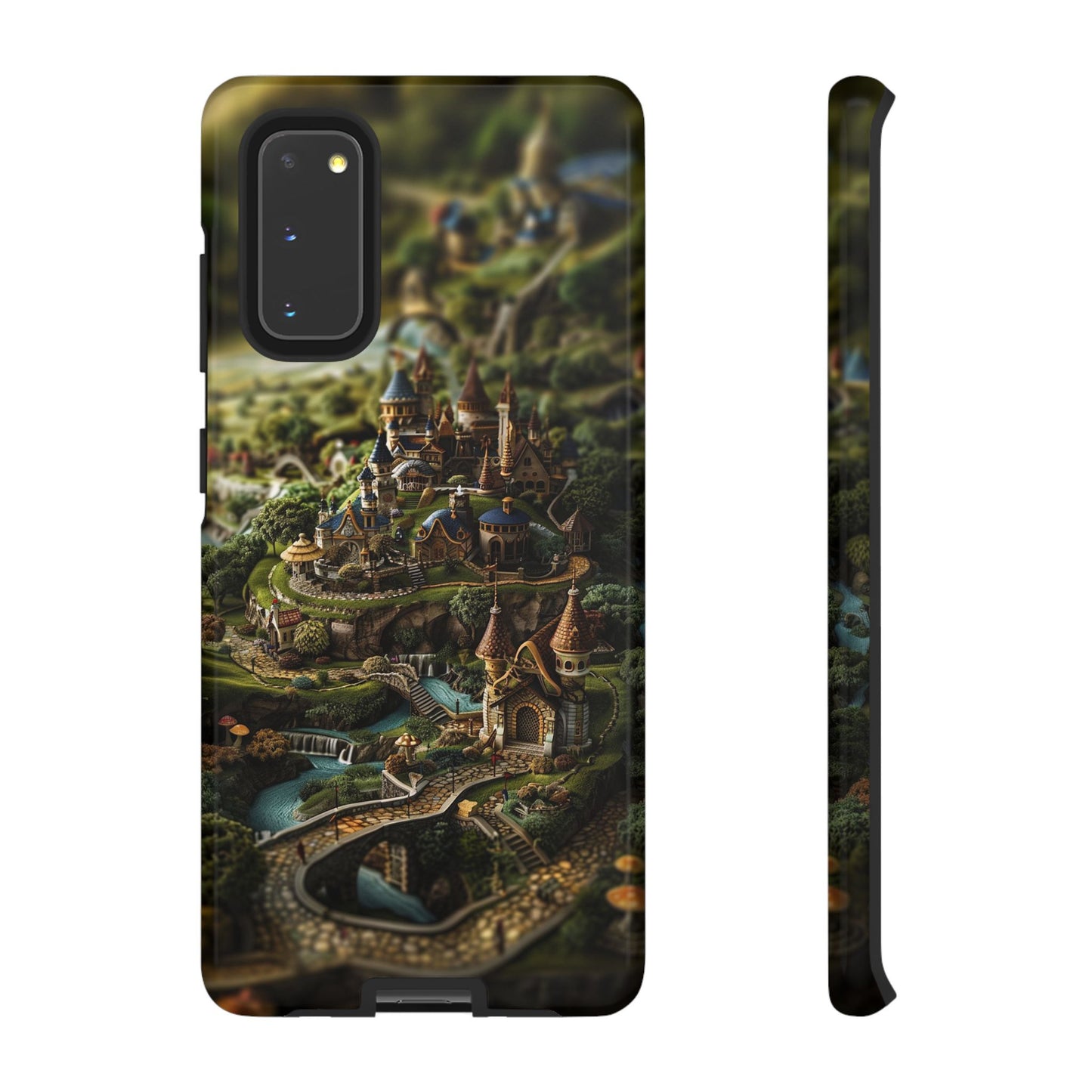 Fairy Kingdom Phone Case - Enchanted Castle Artwork for iPhone, Samsung Galaxy, and Google Pixel Devices