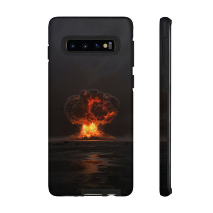 Atomic Explosion Phone Case - Dramatic Mushroom Cloud Design for iPhone and Samsung Galaxy Devices