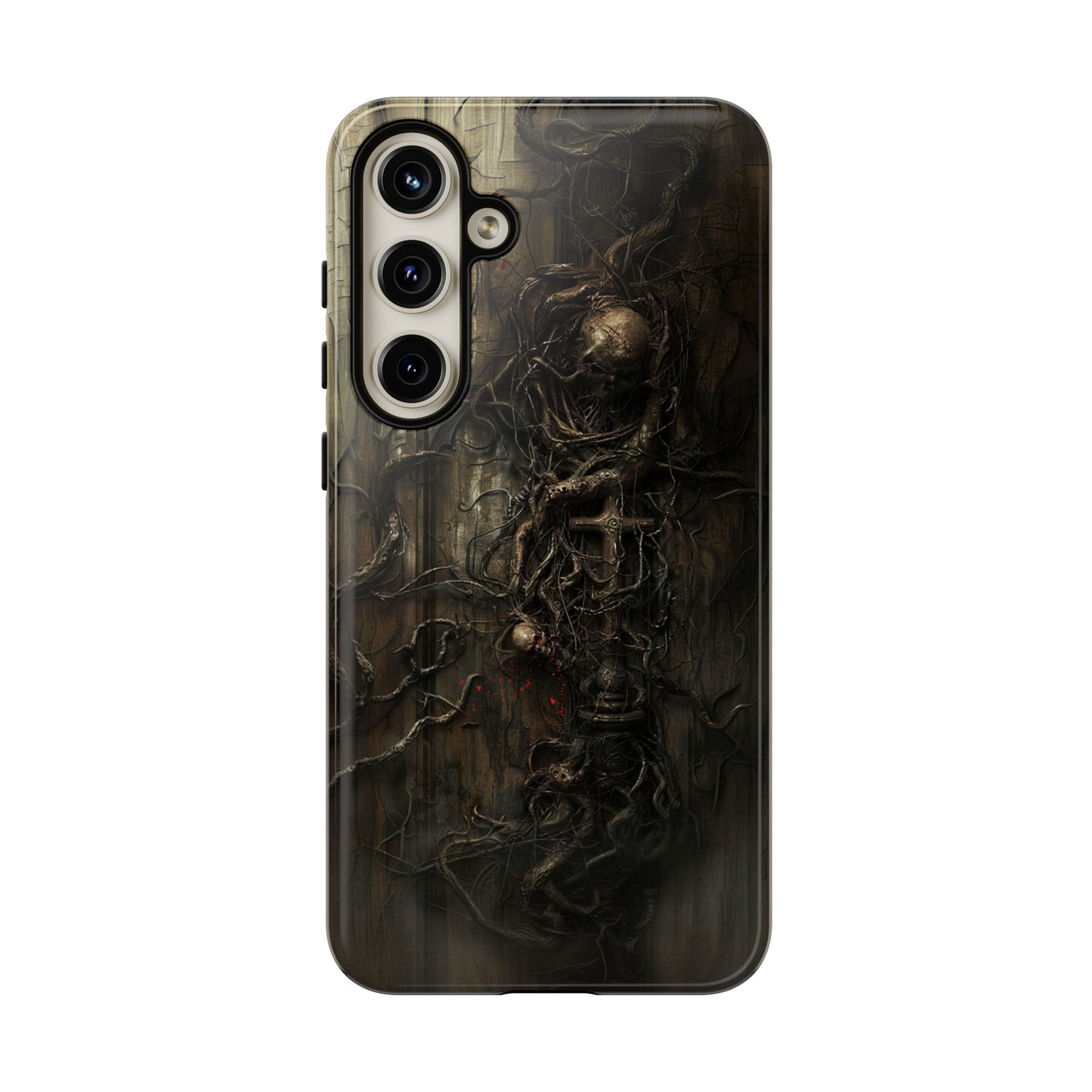 Creeping Dread Phone Case - Giger-Inspired Art for iPhone, Samsung Galaxy, and Google Pixel Devices