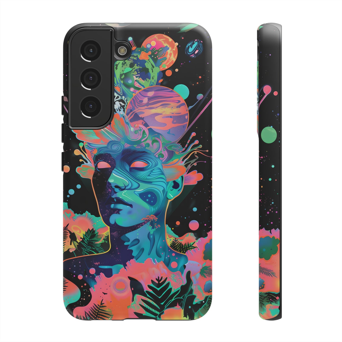 Open Your Mind Phone Case – Psychedelic Dream Pastel Design for iPhone, Samsung Galaxy, and Google Pixel Devices