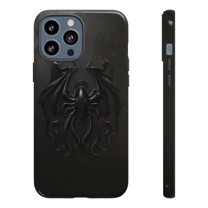 Dark Cthulhu Phone Case – Lovecraftian Mythos Design for iPhone, Samsung Galaxy, and Google Pixel Devices