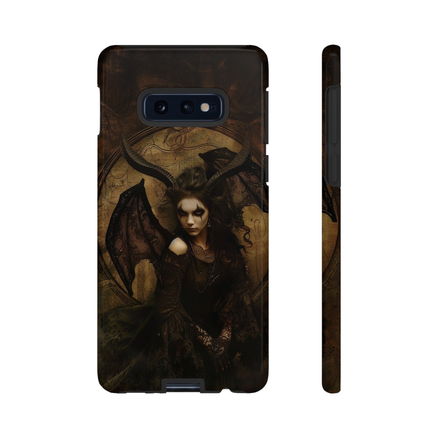 Demon Lilith Gothic Phone Case for iPhone, Samsung Galaxy, Google Pixel - Dark Fantasy Art