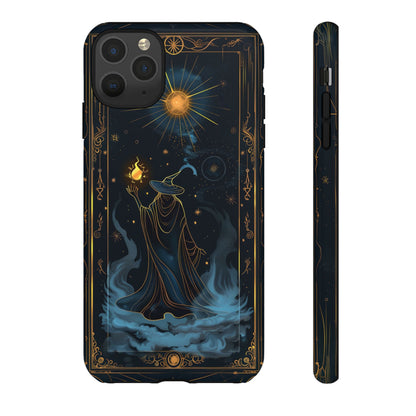 Enchanted Wizard Spellcaster Galaxy Phone Case - Mystical Wizardry Art For iPhone, Samsung Galaxy, and Google Pixel Devices