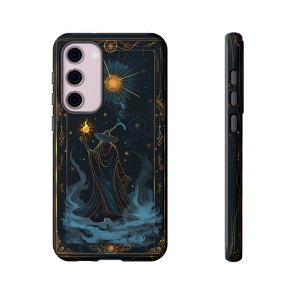 Enchanted Wizard Spellcaster Galaxy Phone Case - Mystical Wizardry Art For iPhone, Samsung Galaxy, and Google Pixel Devices