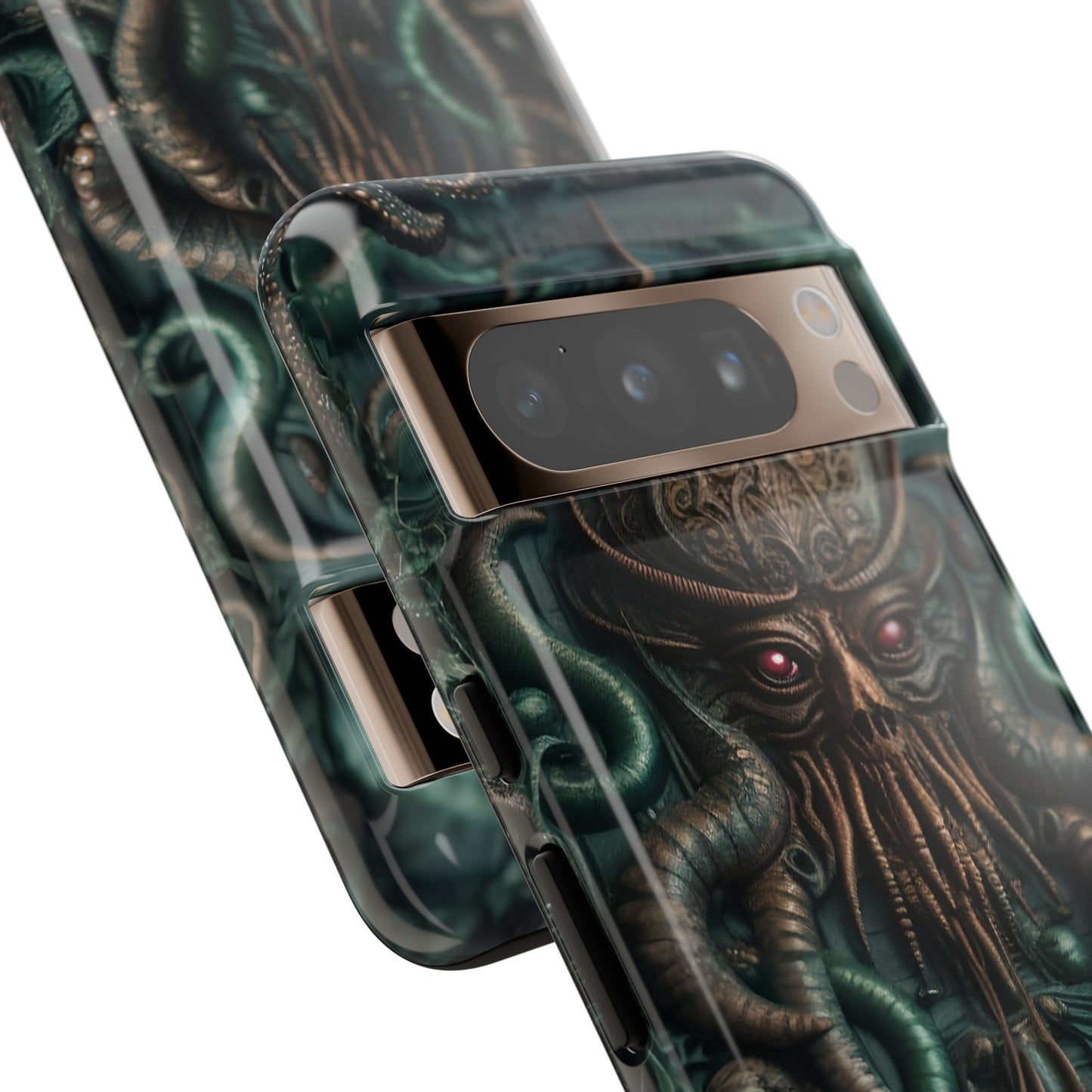 Nameless Dread Tough Phone Case – Lovecraftian Tentacle Horror Design for iPhone, Samsung Galaxy, and Google Pixel Devices