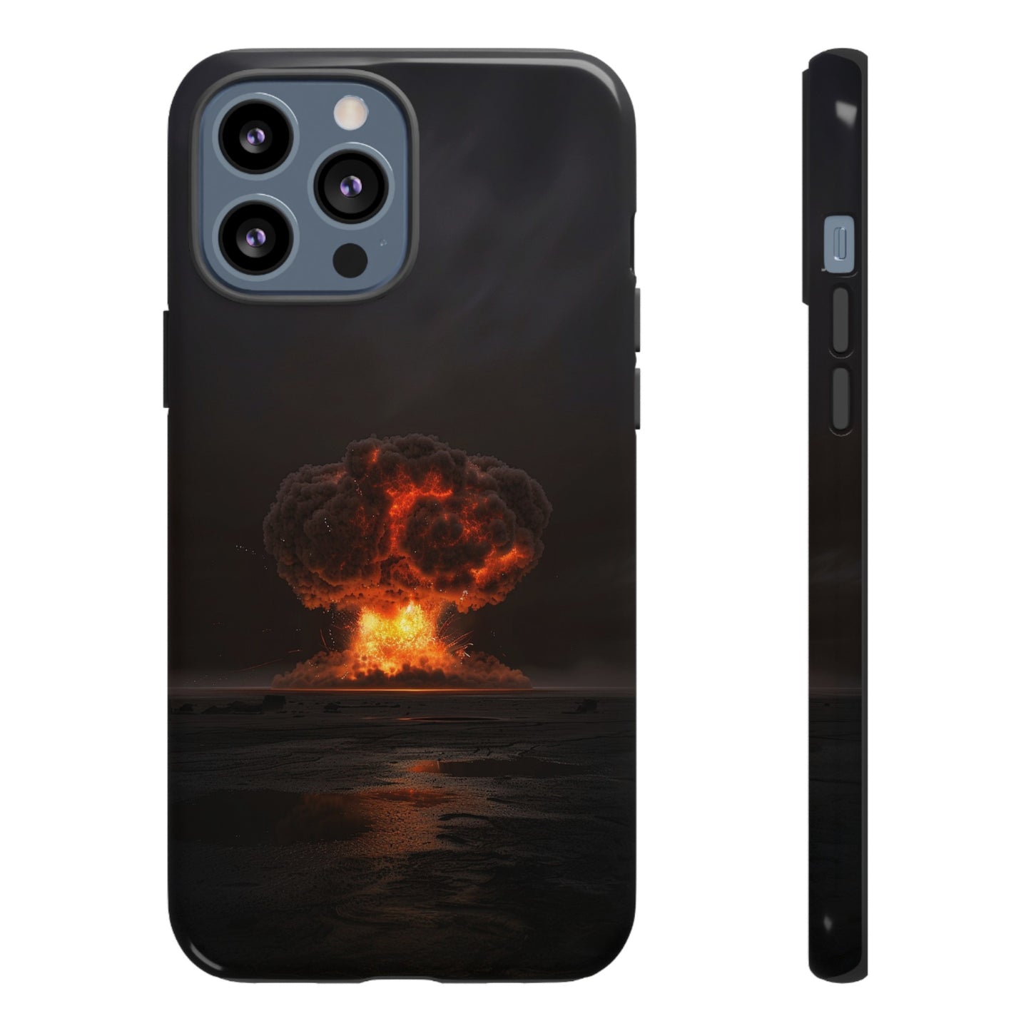 Atomic Explosion Phone Case - Dramatic Mushroom Cloud Design for iPhone and Samsung Galaxy Devices