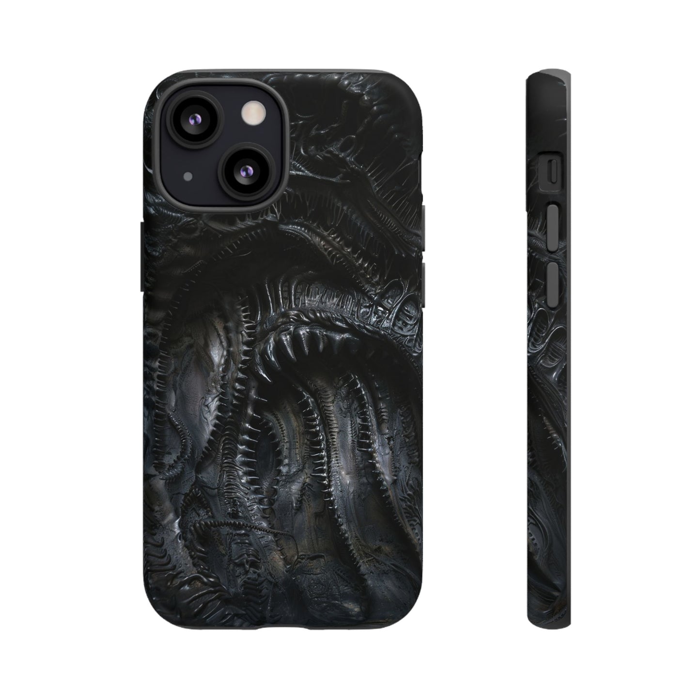 Surreal Biomechanical Phone Case - Gothic Sci-Fi Art for iPhone, Samsung Galaxy, and Google Pixel Devices