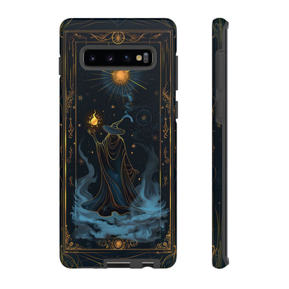 Enchanted Wizard Spellcaster Galaxy Phone Case - Mystical Wizardry Art For iPhone, Samsung Galaxy, and Google Pixel Devices