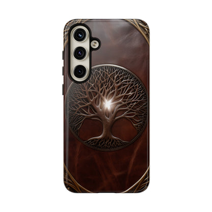 Tree of Life Tough Phone Case – Fantasy Art Design for iPhone, Samsung Galaxy, and Google Pixel Devices