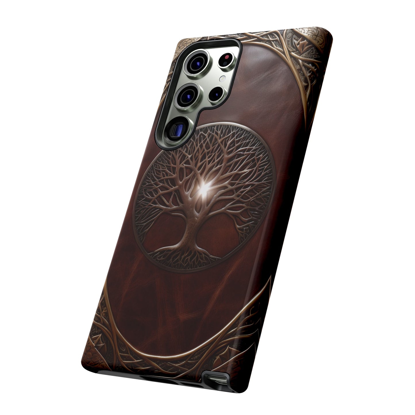 Tree of Life Tough Phone Case – Fantasy Art Design for iPhone, Samsung Galaxy, and Google Pixel Devices