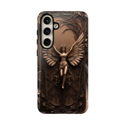 The Bronze Fairy Phone Case – Fantasy Faery Design for iPhone, Samsung Galaxy, and Google Pixel Devices