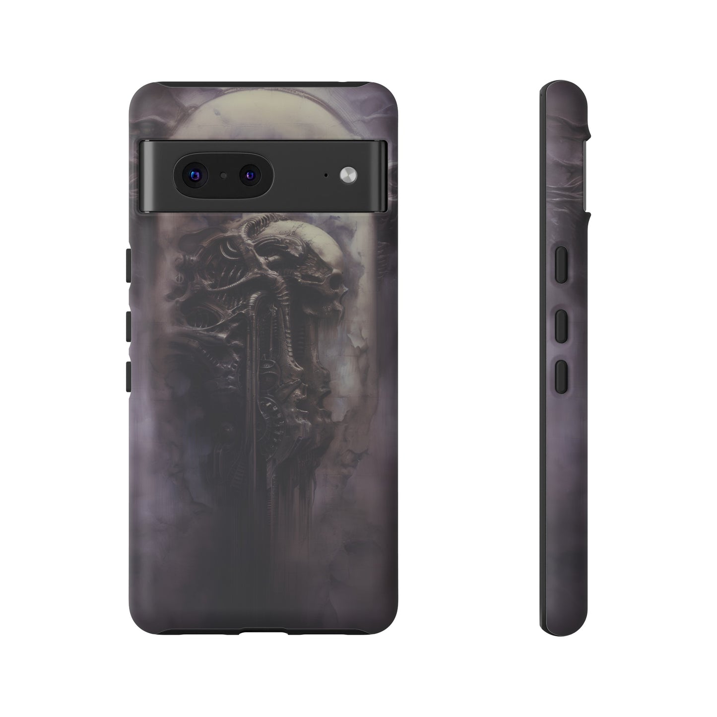 Dark Android Dream Phone Case – Futuristic Alien Horror Design for iPhone, Samsung Galaxy, and Google Pixel Devices