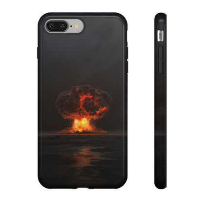 Atomic Explosion Phone Case - Dramatic Mushroom Cloud Design for iPhone and Samsung Galaxy Devices