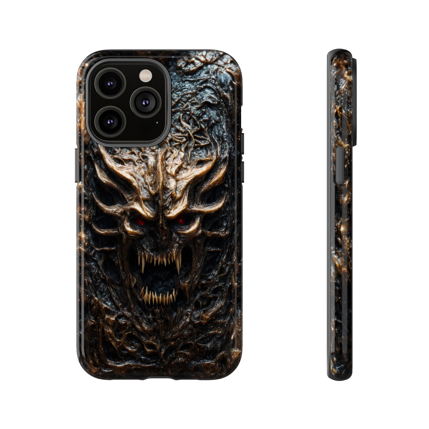 Demonic Beast Phone Case – Devil Monster Horror Design for iPhone, Samsung Galaxy, and Google Pixel Devices