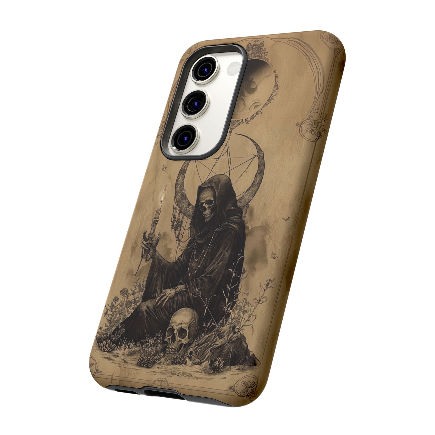 Gothic Reaper Phone Case - Dark Aesthetic Art for iPhone, Samsung, Google Pixel