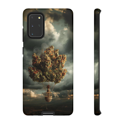 Cannabis Balloon Adventure Phone Case - For iPhone, Samsung Galaxy, and Google Pixel Devices