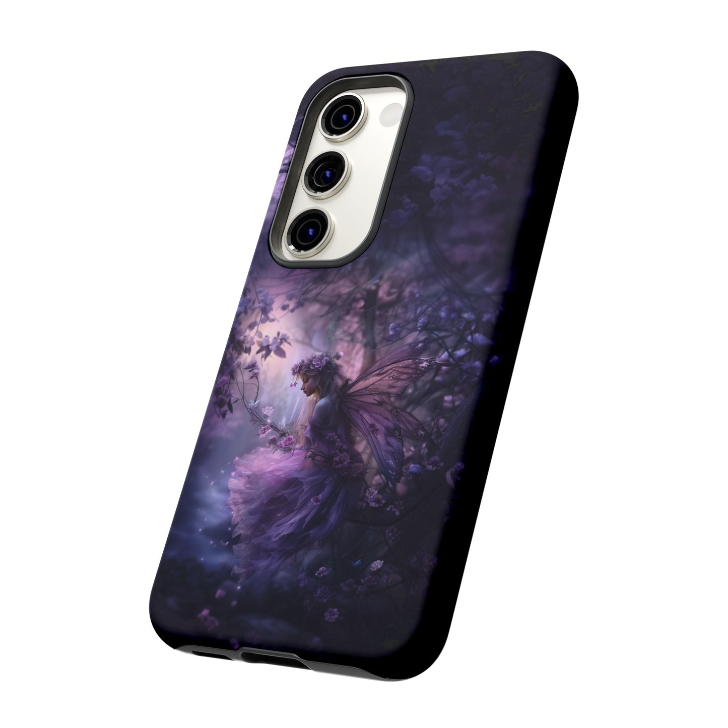 Fairy in the Moonlight Phone Case - Magical Night Scene for iPhone, Samsung Galaxy, Google Pixel Devices - Enchanted Fantasy Art