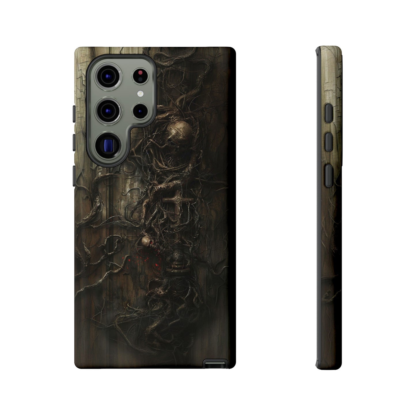 Creeping Dread Phone Case - Giger-Inspired Art for iPhone, Samsung Galaxy, and Google Pixel Devices