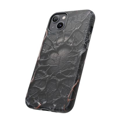 Black Veins Tough Phone Case – Lovecraftian Horror Design for iPhone, Samsung Galaxy, and Google Pixel Devices