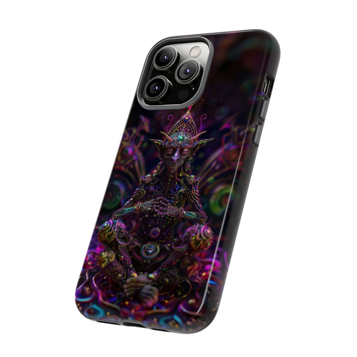 Mystical Machine Elf Phone Case - Psychedelic Vibes for iPhone, Samsung, Google Pixel