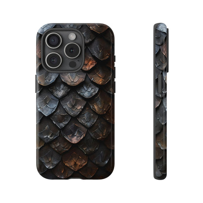 Dragon Scales Phone Case – Fantasy DnD Roleplay Design for iPhone, Samsung Galaxy, and Google Pixel Devices