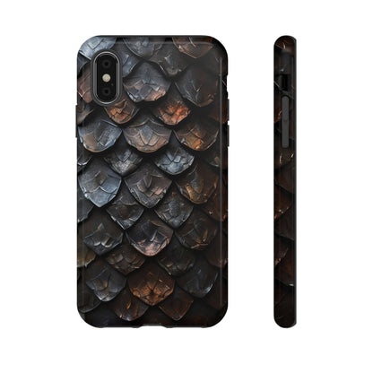 Dragon Scales Phone Case – Fantasy DnD Roleplay Design for iPhone, Samsung Galaxy, and Google Pixel Devices