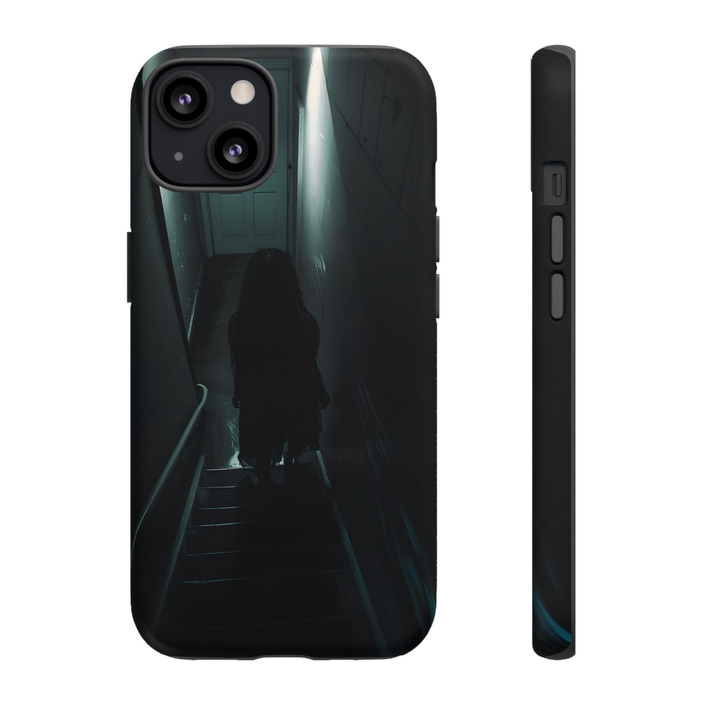 Creepy Ghost Girl Phone Case – Horror Possessed Design for iPhone, Samsung Galaxy, and Google Pixel Devices