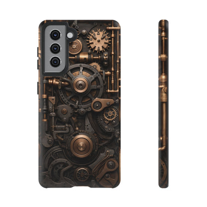 Steampunk Machine Phone Case – Victorian Gears Design for iPhone, Samsung Galaxy, and Google Pixel Devices