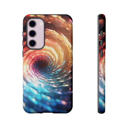 Crystal Portal of Light Phone Case – Vibrant Cosmic Design for iPhone, Samsung Galaxy, and Google Pixel Devices