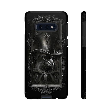 Gothic Plague Doctor Phone Case - Mysterious and Dark Design for iPhone, Samsung Galaxy, and Google Pixel Devices