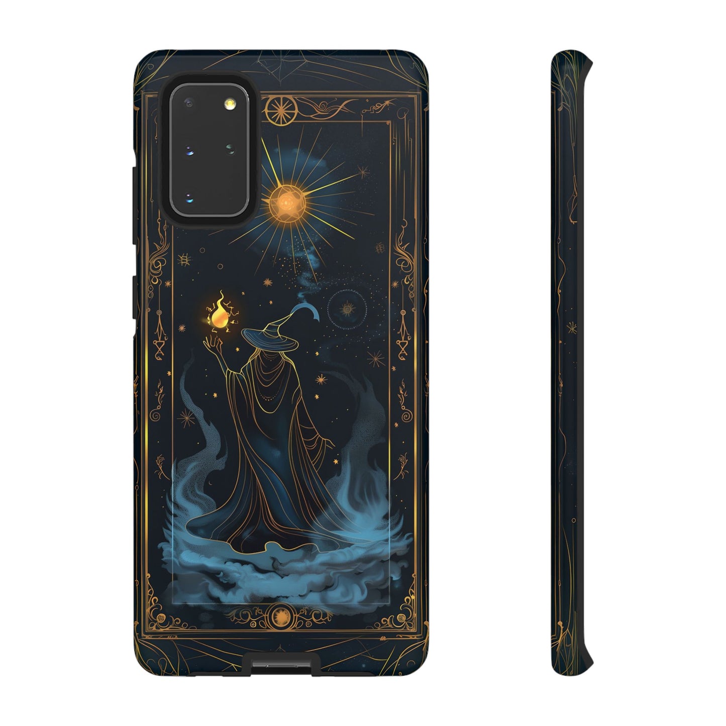 Enchanted Wizard Spellcaster Galaxy Phone Case - Mystical Wizardry Art For iPhone, Samsung Galaxy, and Google Pixel Devices