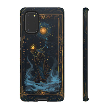 Enchanted Wizard Spellcaster Galaxy Phone Case - Mystical Wizardry Art For iPhone, Samsung Galaxy, and Google Pixel Devices