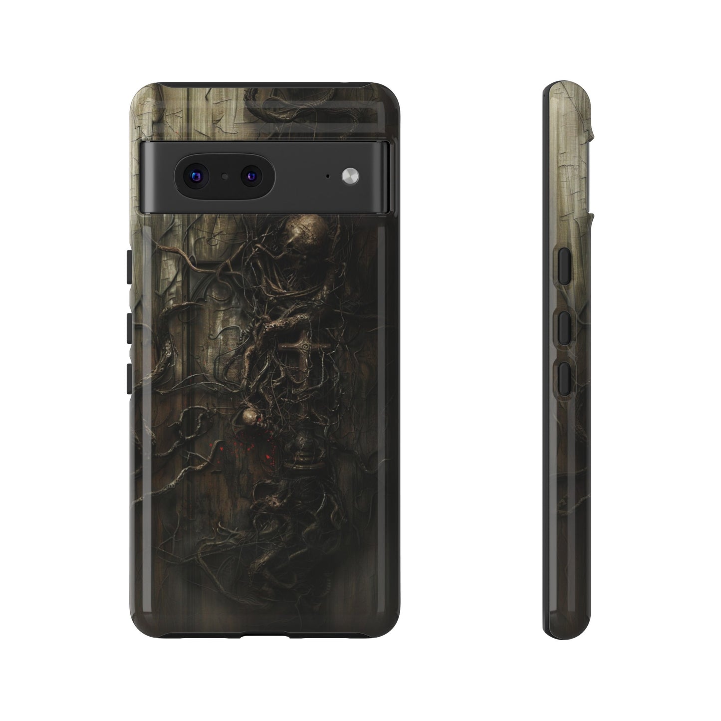 Creeping Dread Phone Case - Giger-Inspired Art for iPhone, Samsung Galaxy, and Google Pixel Devices