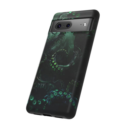 Tentacles from the Deep Tough Phone Case – Lovecraftian Horror Design for iPhone, Samsung Galaxy, and Google Pixel Devices