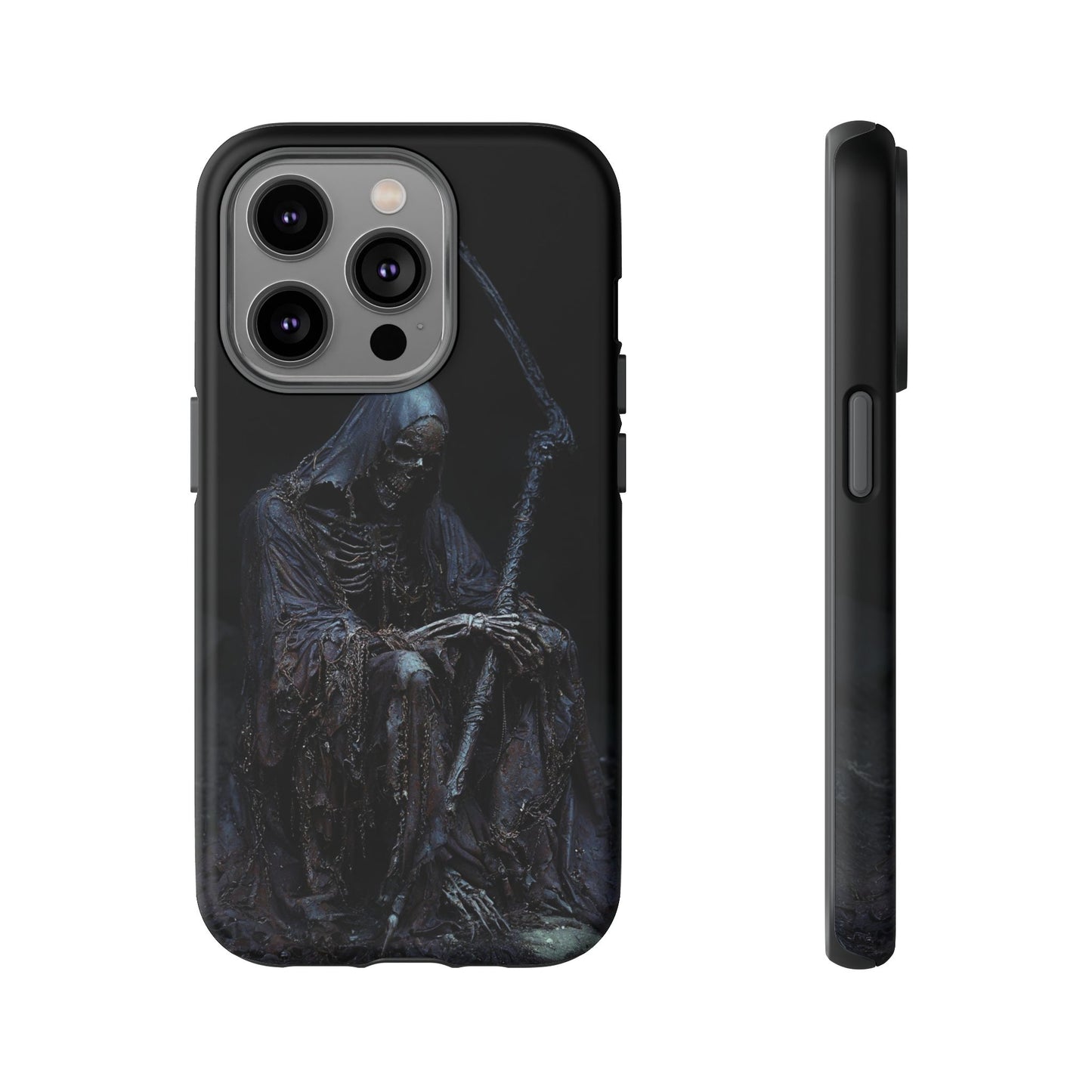 Dark Reaper Phone Case - Gothic Grim Reaper Art for iPhone, Samsung Galaxy, and Google Pixel Devices